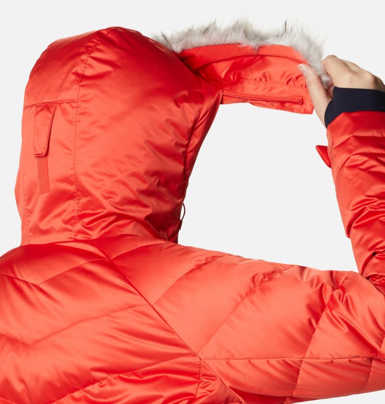 Women’s Lay D Down II Mid Jacket - Plus Size, Color: Bold Orange, image 6