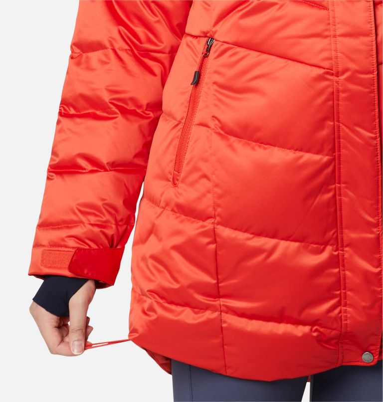 Women’s Lay D Down II Mid Jacket - Plus Size, Color: Bold Orange, image 8