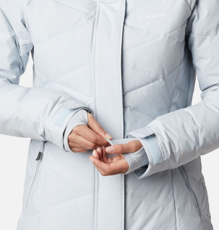 Women’s Lay D Down II Jacket, Color: Cirrus Grey Metallic, image 10
