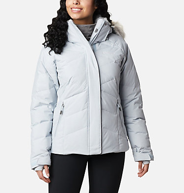 ladies ski jacket  Pro Technology Grey And Navy Available 