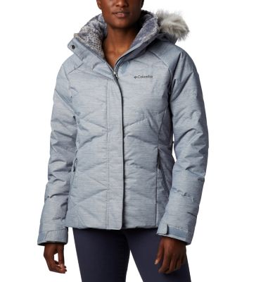 Lay&nbsp;D Down&trade; II Skijacke f&uuml;r Frauen Lay D Down&trade; II Jacket | 370 | XS, Tradewinds Grey Twill Print, front