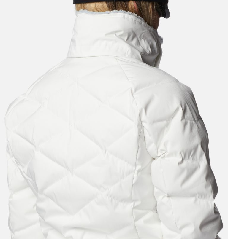 Thumbnail: Veste de ski Imperméable en Duvet Lay D Down II Femme, Color: White Sheen, image 10