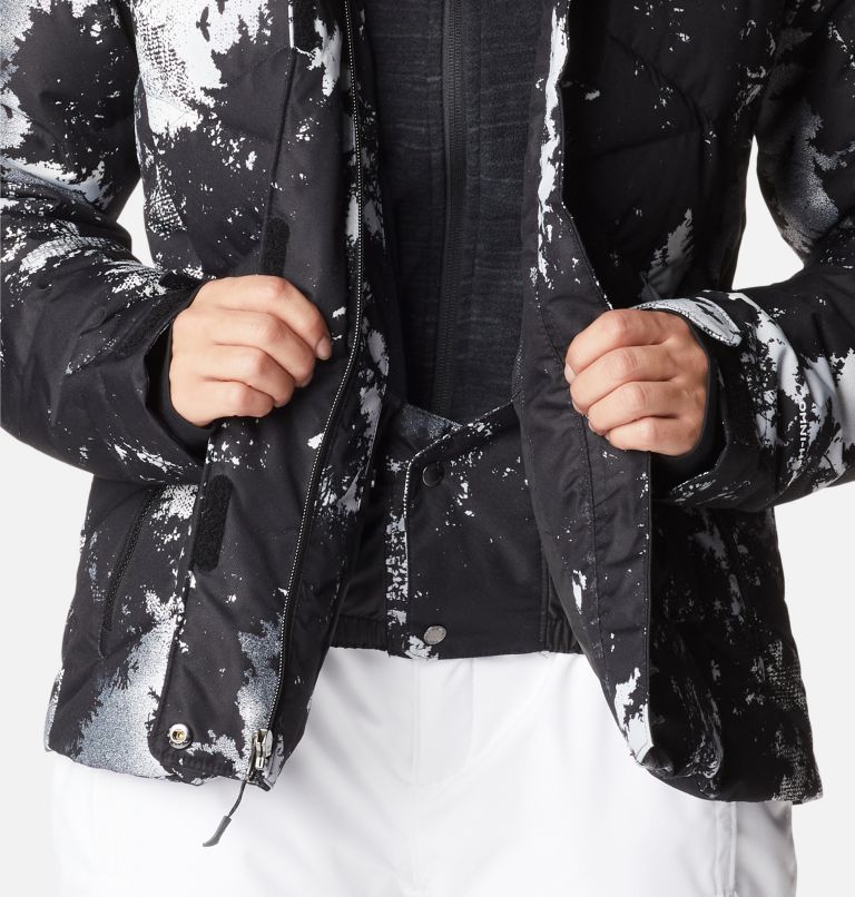 Manteau Lay D Down II pour femme, Color: White Lookup Print, image 12