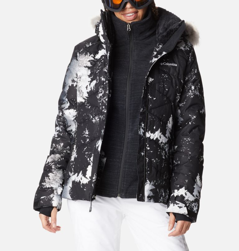 Manteau Lay D Down II pour femme, Color: White Lookup Print, image 14