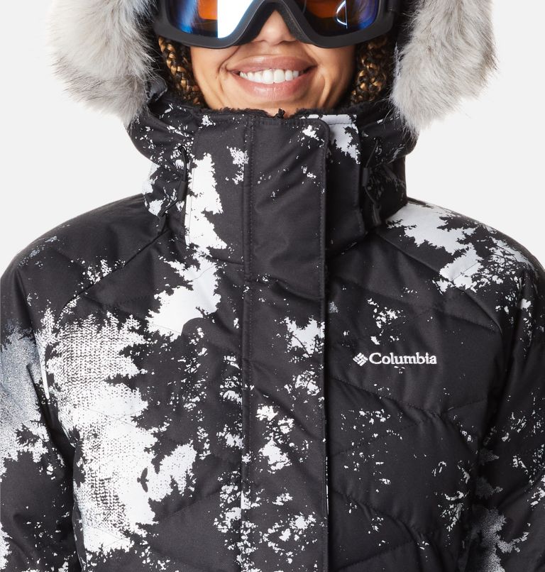 Manteau Lay D Down II pour femme, Color: White Lookup Print, image 4