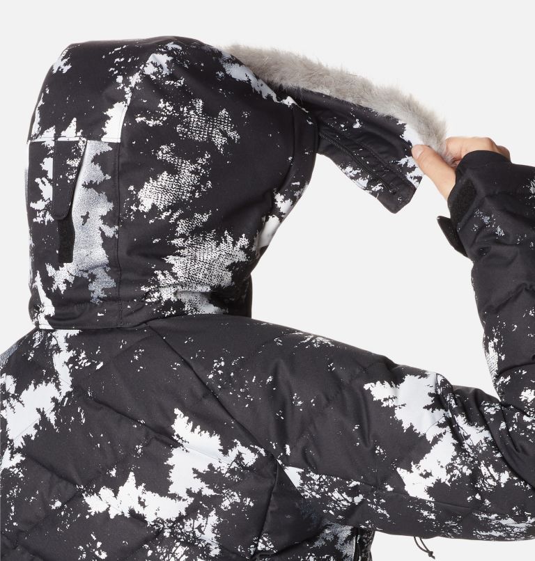 Manteau Lay D Down II pour femme, Color: White Lookup Print, image 8