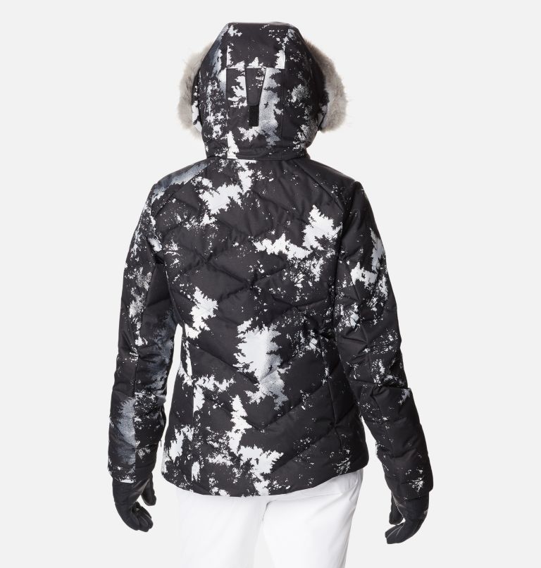 Women’s Lay D Down II Jacket, Color: White Lookup Print, image 2