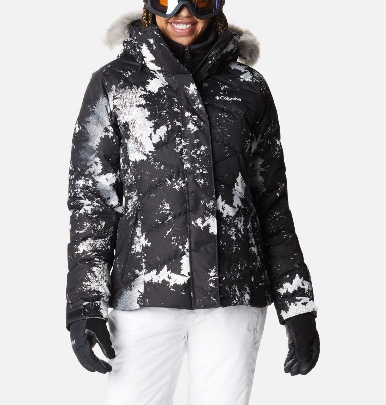 Thumbnail: Women’s Lay D Down II Jacket, Color: White Lookup Print, image 1