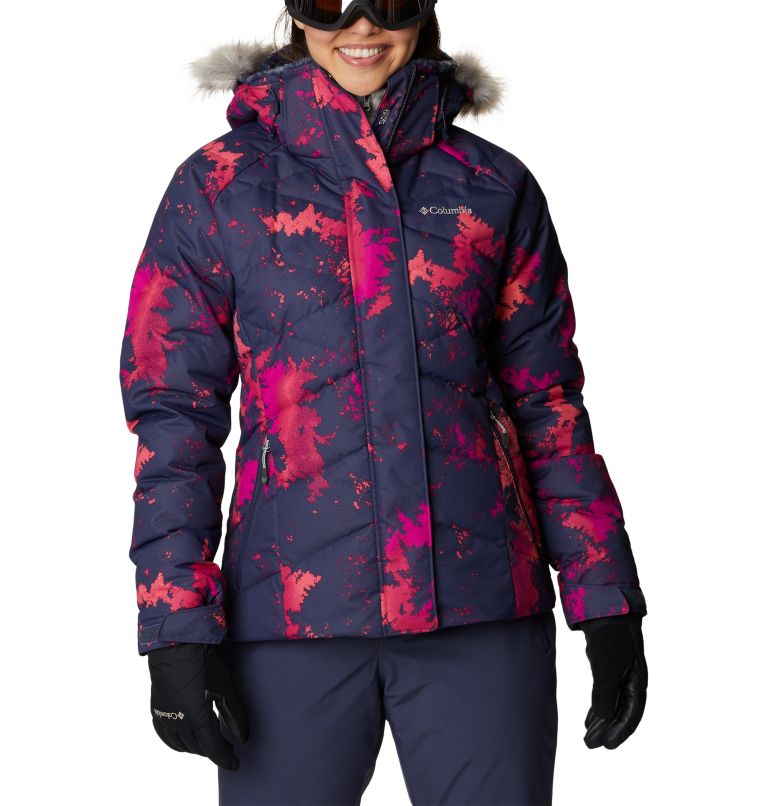 Veste de ski Imperméable en Duvet Lay D Down II Femme, Color: Nocturnal Lookup Print, image 1