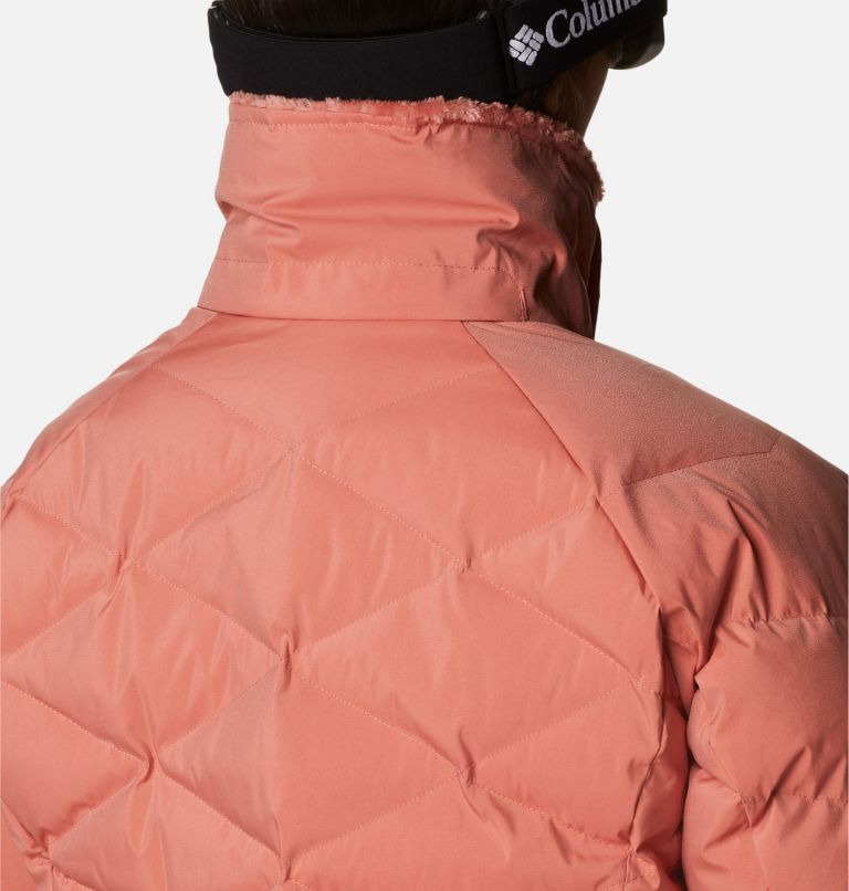 Thumbnail: Women's Lay D Down II Waterproof Down Ski Jacket, Color: Dark Coral Sheen, image 10