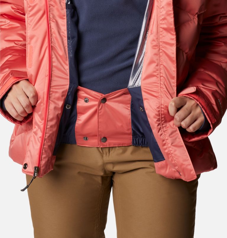 Women’s Lay D Down II Jacket, Color: Neon Sunrise, image 14