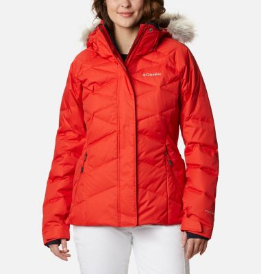 columbia lay d down women's ski jacket