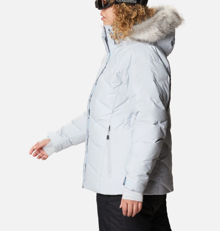 Thumbnail: Women’s Lay D Down II Jacket - Plus Size, Color: Cirrus Grey Metallic, image 3