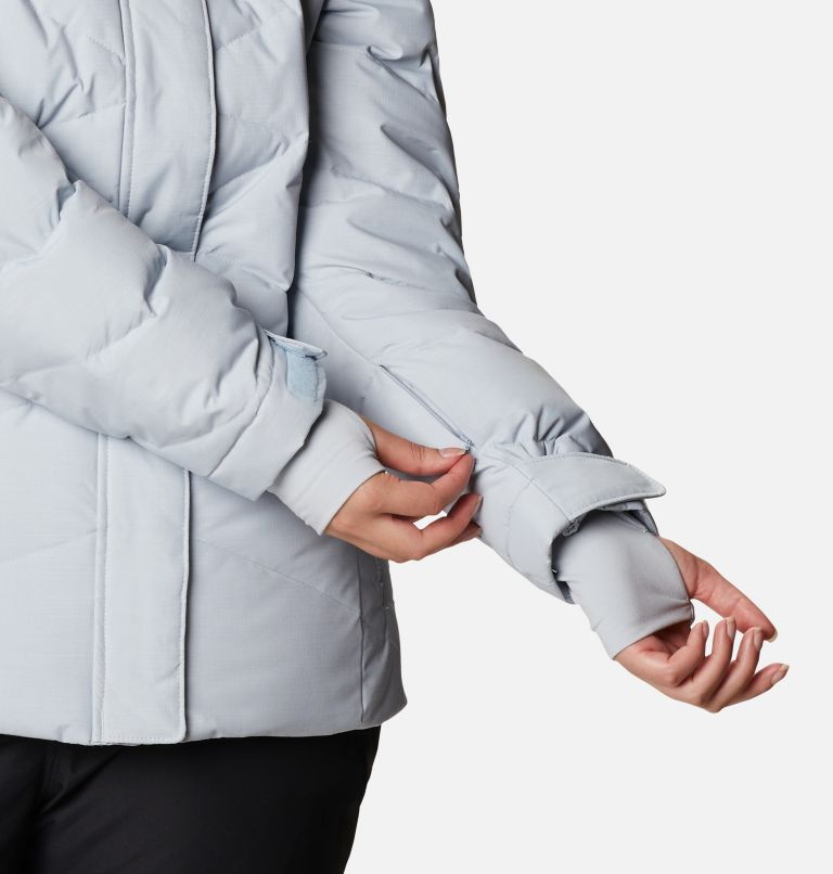 Thumbnail: Women’s Lay D Down II Jacket - Plus Size, Color: Cirrus Grey Metallic, image 11