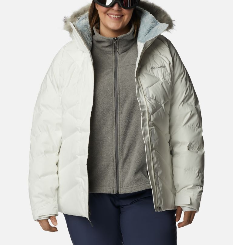 Thumbnail: Lay D Down II Jacket | 105 | 2X, Color: White Sheen, image 13