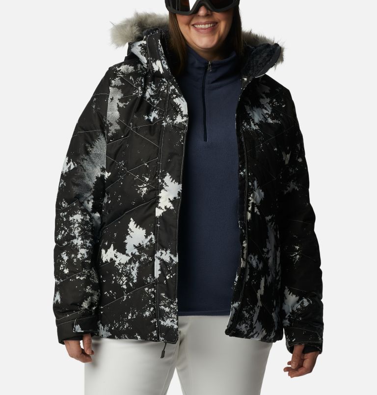 Thumbnail: Women’s Lay D Down II Jacket - Plus Size, Color: White Lookup Print, image 13