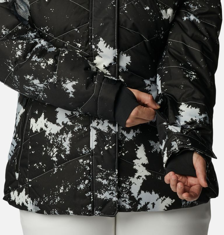 Thumbnail: Women’s Lay D Down II Jacket - Plus Size, Color: White Lookup Print, image 11