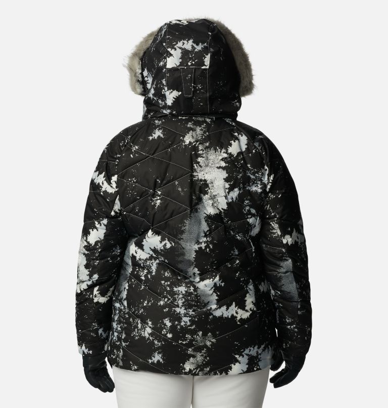 Women’s Lay D Down II Jacket - Plus Size, Color: White Lookup Print, image 2