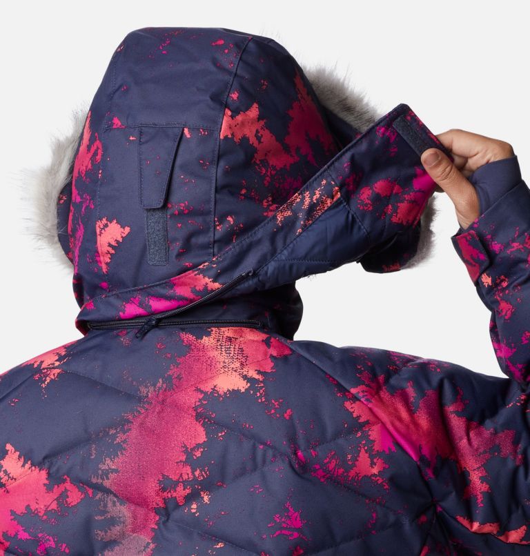Thumbnail: Manteau Lay D Down II Femme - Grandes tailles, Color: Nocturnal Lookup Print, image 8