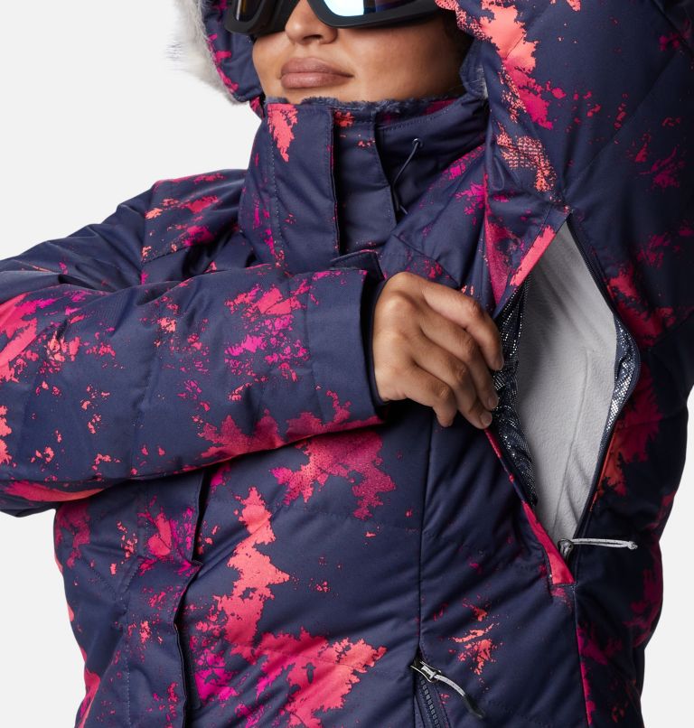 Thumbnail: Women’s Lay D Down II Jacket - Plus Size, Color: Nocturnal Lookup Print, image 10