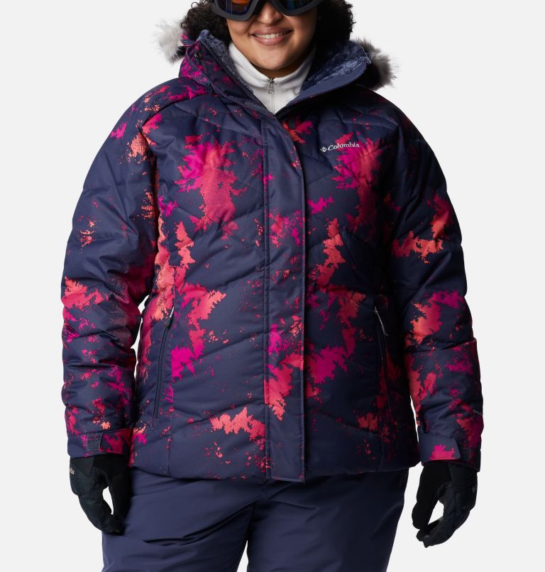 Thumbnail: Women’s Lay D Down II Jacket - Plus Size, Color: Nocturnal Lookup Print, image 1