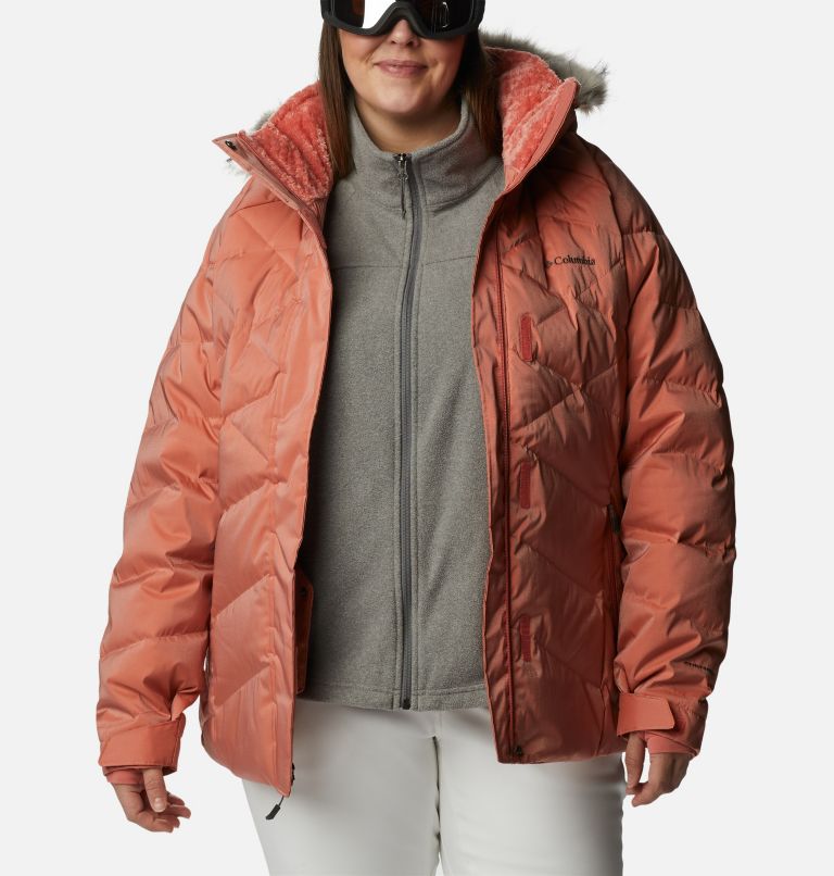 Women’s Lay D Down II Jacket - Plus Size, Color: Dark Coral Sheen, image 13