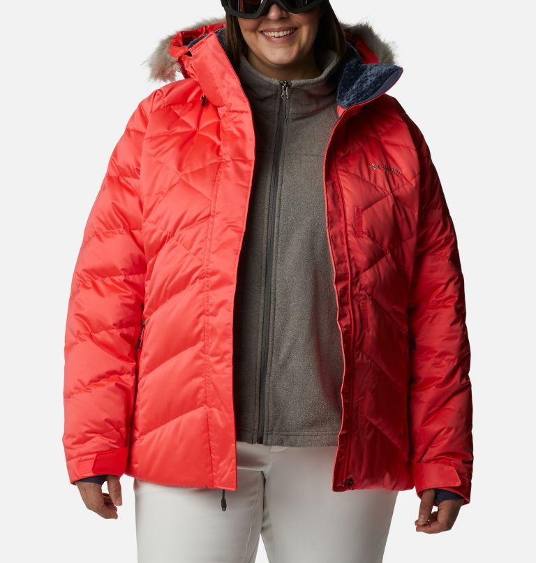 Thumbnail: Women’s Lay D Down II Jacket - Plus Size, Color: Neon Sunrise, image 13