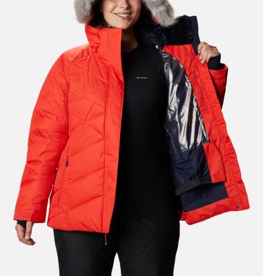 columbia plus size omni heat jacket