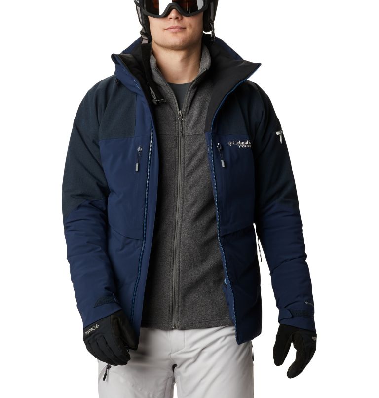 Chaquetas de plumón para hombre, chaqueta acolchada grande y alta para  hombre, con aislamiento, impermeable, abrigo acolchado para esquí de  invierno