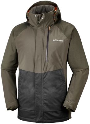 Men's Wildside&trade; Ski Jacket Wildside&trade; Jacket | 213 | XL, Peatmoss, Peatmoss Heather, front