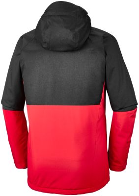 Men's Wildside&trade; Ski Jacket Wildside&trade; Jacket | 213 | XL, Red Spark, Charcoal Heather, back