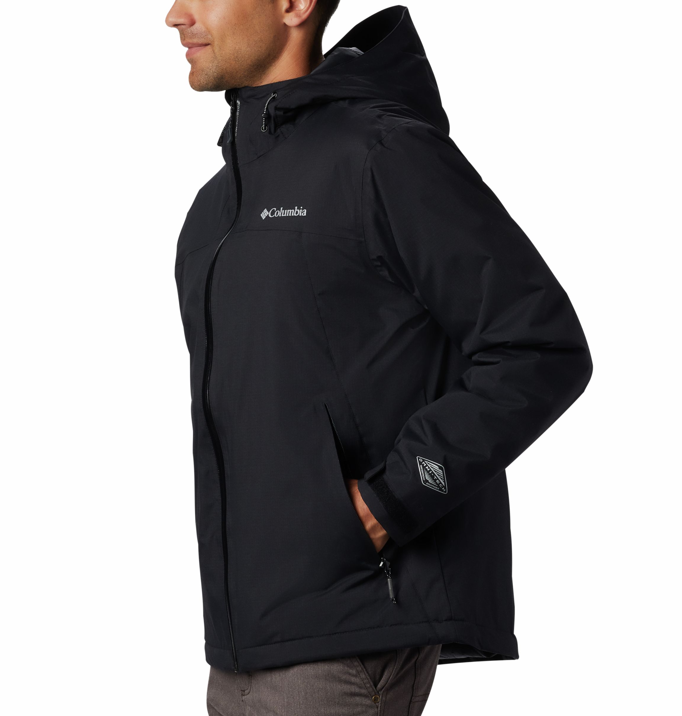 Columbia men's top shop pine insulated rain jacket