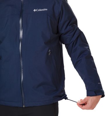 columbia women's top pine insulated rain jacket