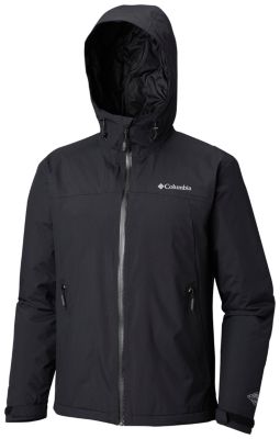 columbia men's top pine insulated rain jacket