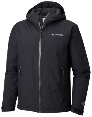 columbia men's top pine insulated rain jacket