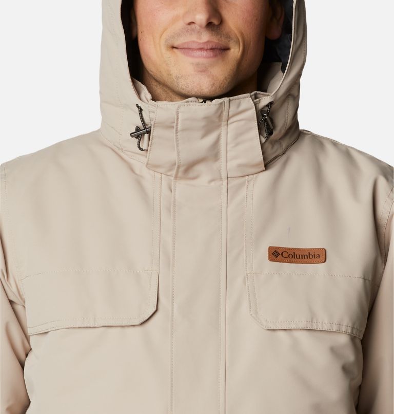Men's Rugged Path Parka, Color: Ancient Fossil, image 4