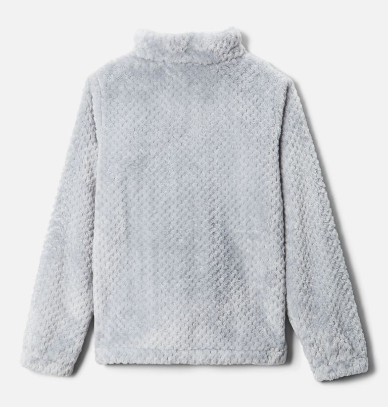 Girls' Fire Side Sherpa Jacket, Color: Columbia Grey, image 2