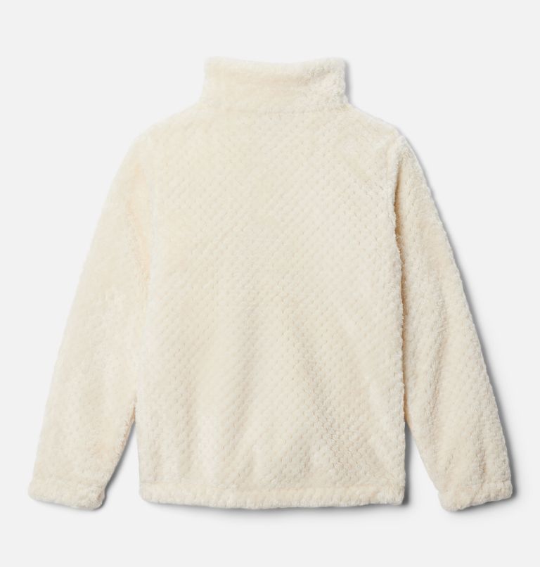 Girls' Fire Side Sherpa Jacket, Color: Chalk, image 7