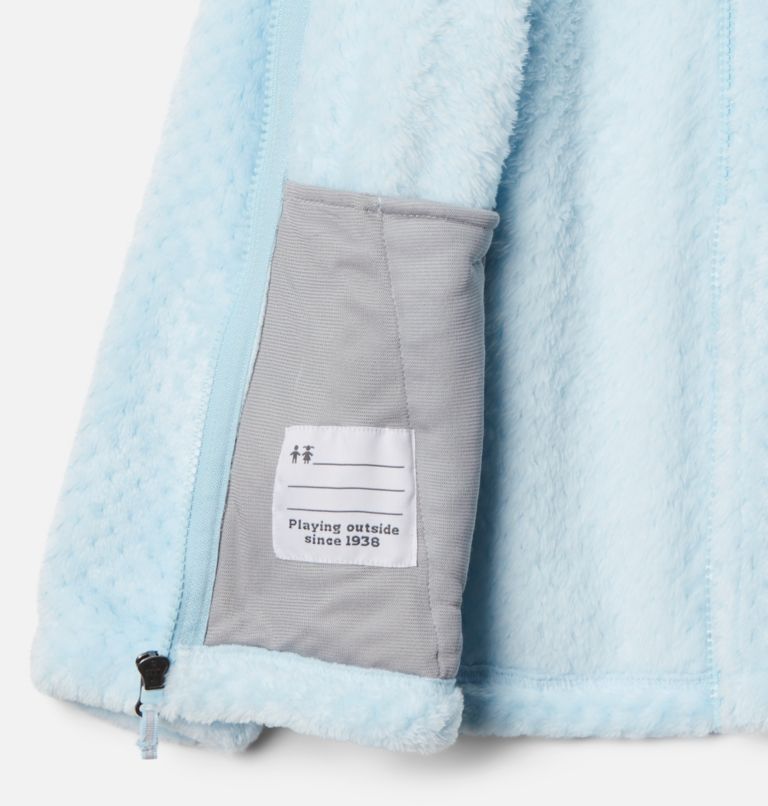 Girls’ Infant Fire Side Sherpa Jacket, Color: Spring Blue, image 3