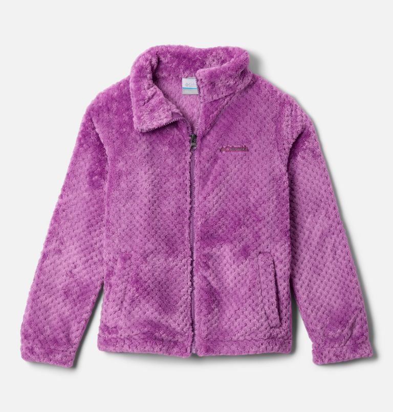 Girls pink sherpa jacket deals