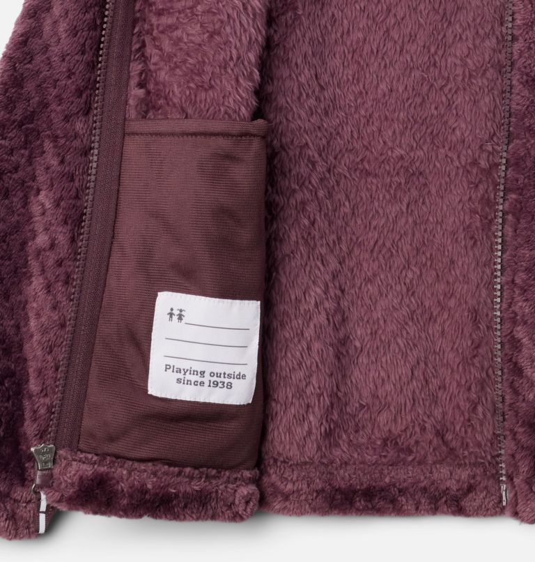 Girls' Fire Side Sherpa Jacket, Color: Moonvista, image 3