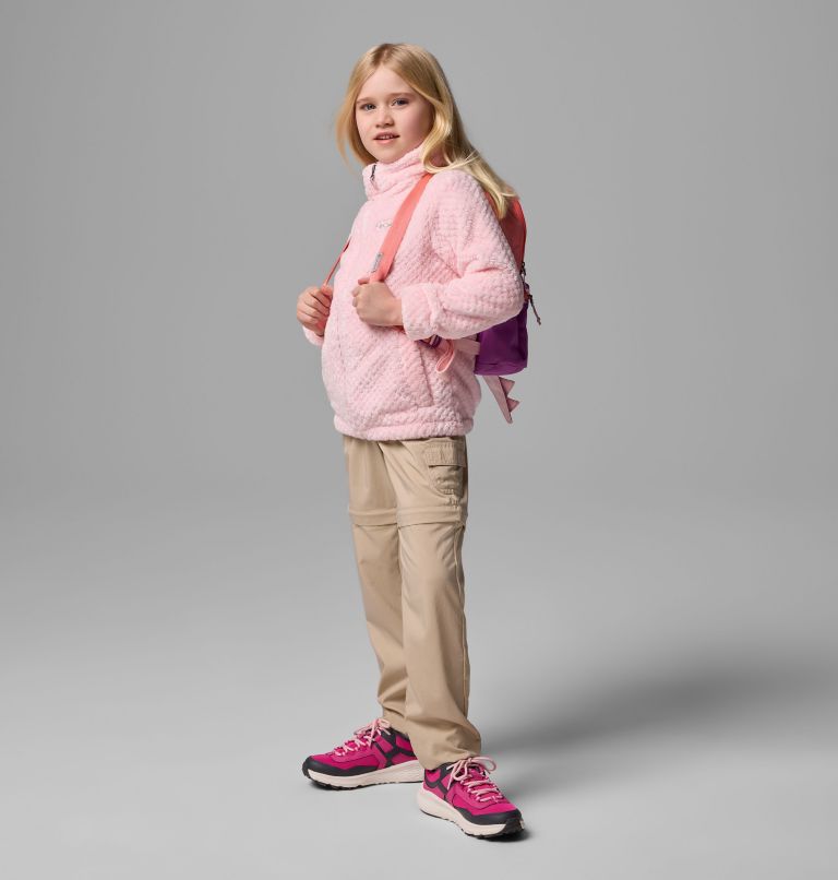 Girls' Fire Side Sherpa Jacket, Color: Satin Pink, image 6