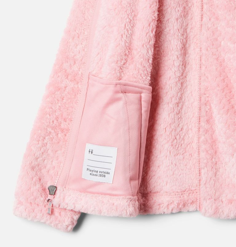 Thumbnail: Girls’ Fire Side Sherpa Jacket, Color: Pink Orchid, image 3