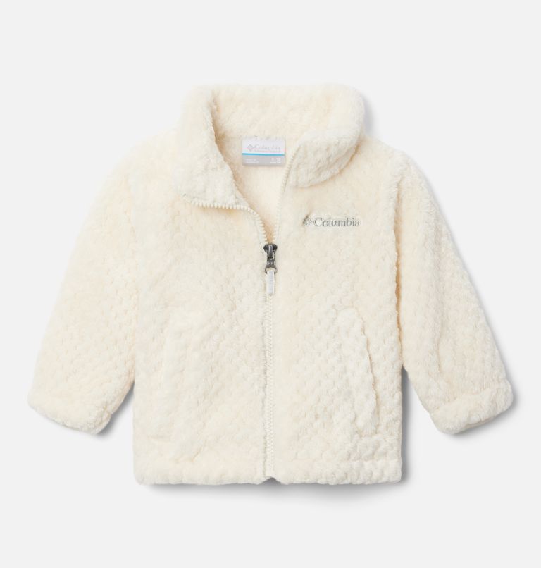 Girls’ Infant Fire Side Sherpa Jacket, Color: Chalk, image 1