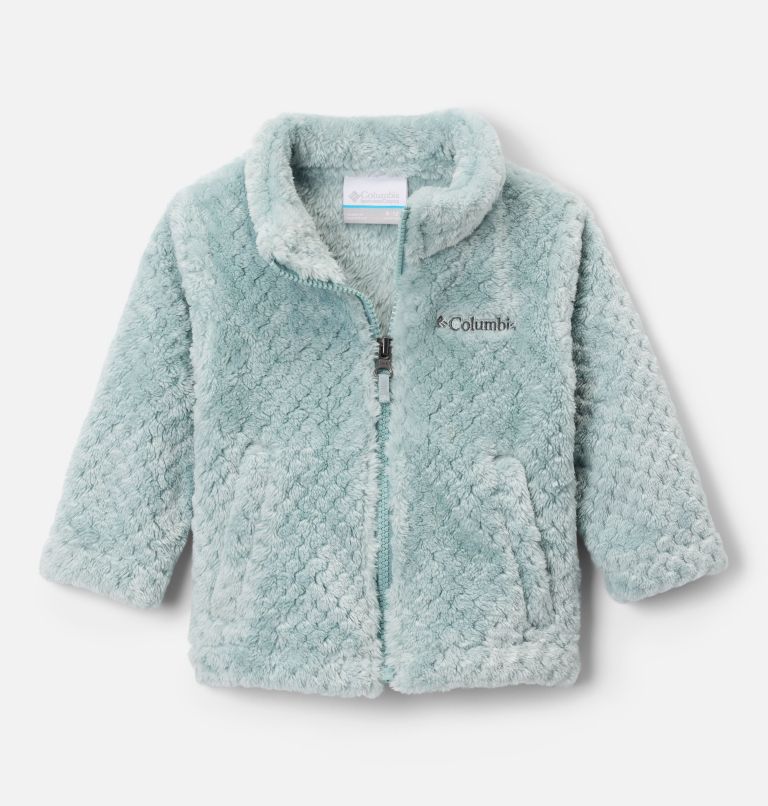 Girls’ Infant Fire Side Sherpa Jacket, Color: Crushed Blue, image 1