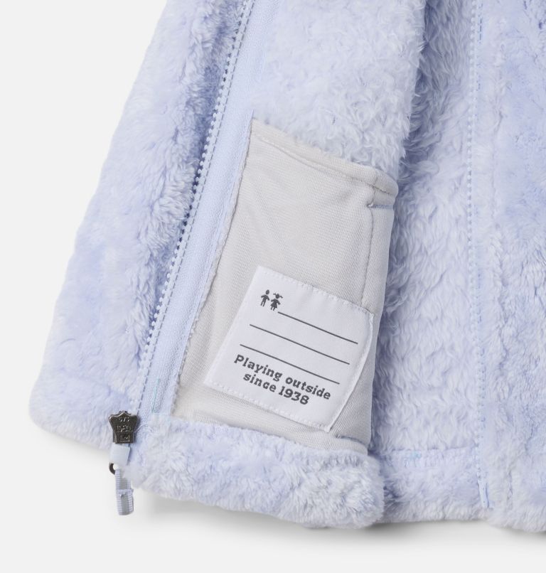 Girls’ Infant Fire Side Sherpa Jacket, Color: Snowdrift, image 3