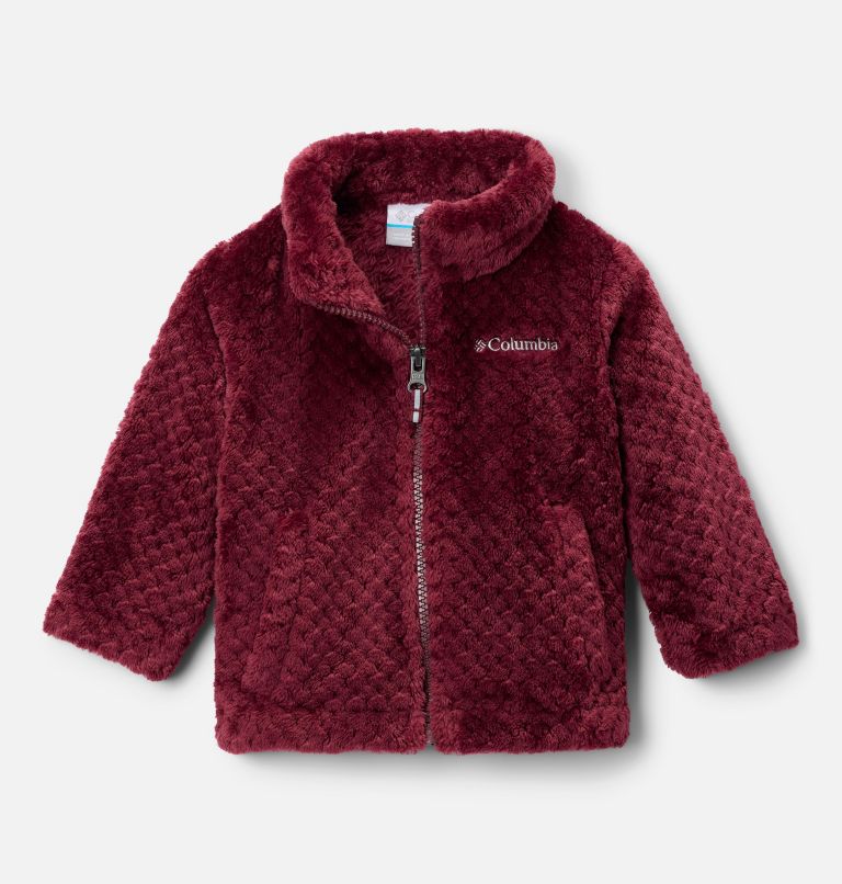 Girls’ Infant Fire Side Sherpa Jacket, Color: Rich Wine, image 1