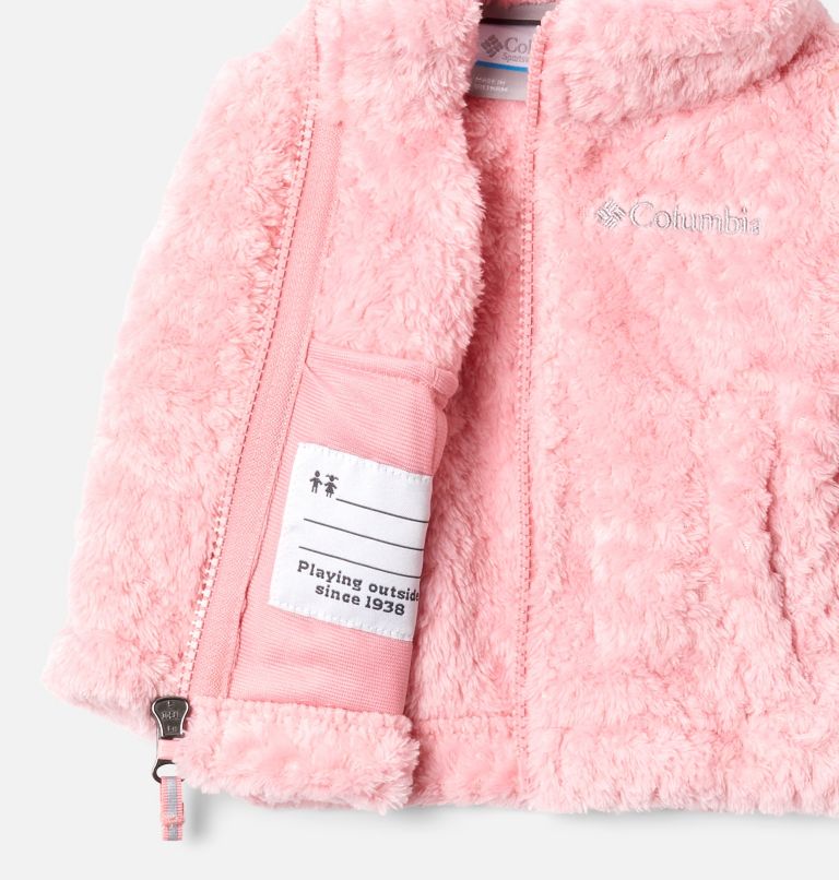 Baby Girl Jacket & Sweater | Classic Puffer | White & Pink Fur | Scotch Bonnet | AW23 12-18 Months