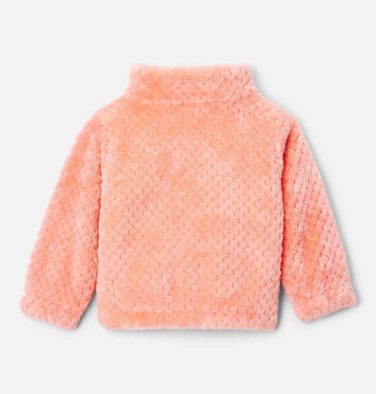 Girls’ Infant Fire Side Sherpa Jacket, Color: Hot Coral, image 2