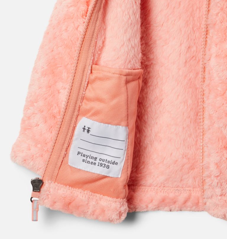 Thumbnail: Girls’ Infant Fire Side Sherpa Jacket, Color: Coral Reef, image 3